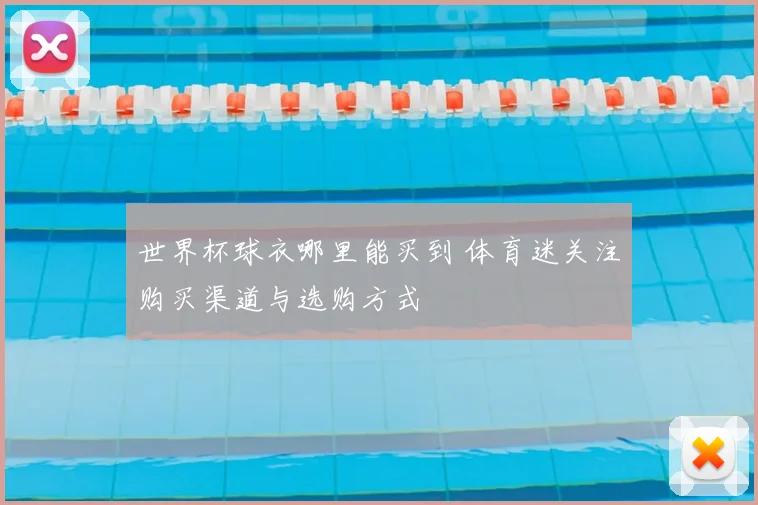 世界杯球衣哪里能买到 体育迷关注购买渠道与选购方式