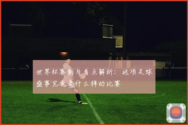 世界杯赛制与看点解析：这项足球盛事究竟是什么样的比赛